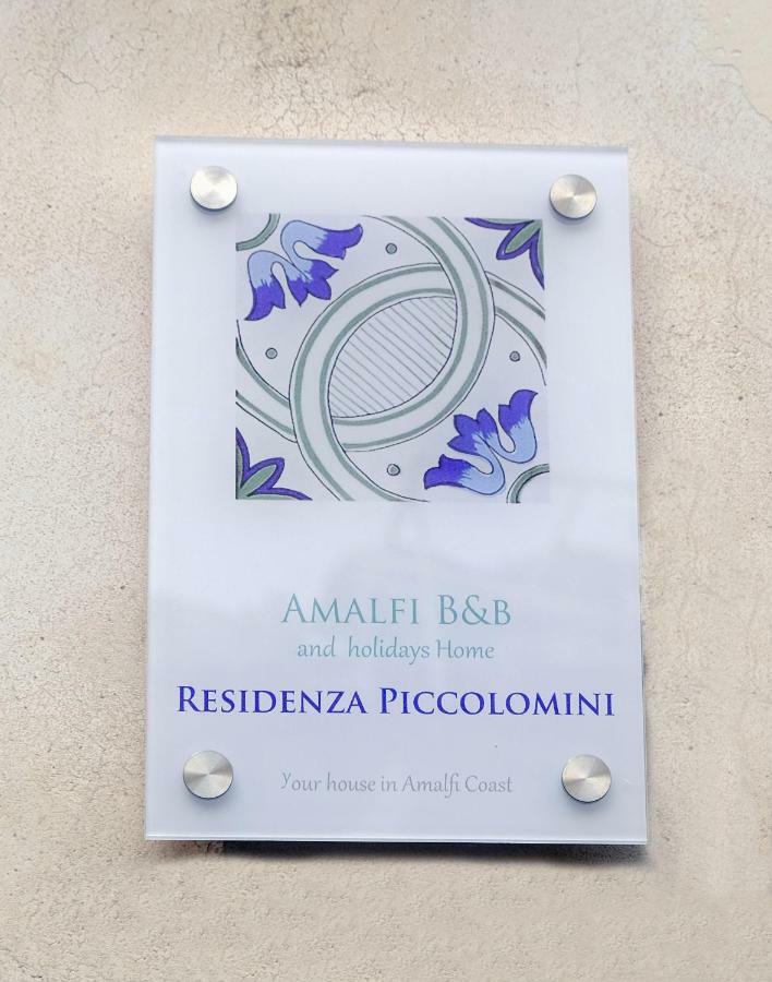 아말피 Residenza Piccolomini 아파트 외부 사진